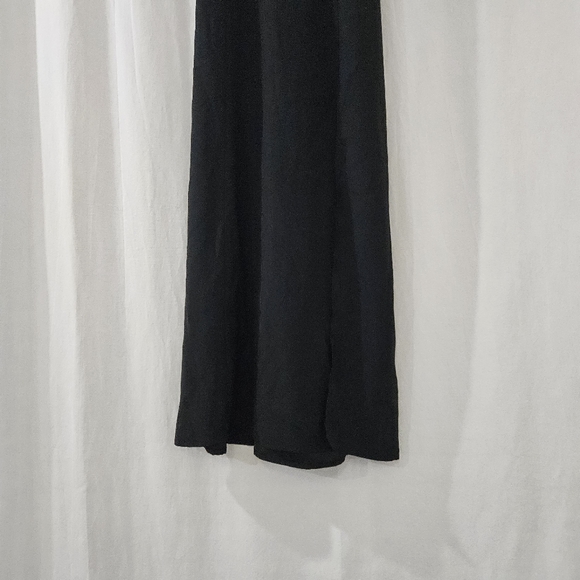 Banana Republic Maxi Dress with Leg Slit in Black Women’s Size M - Picture 2 of 8